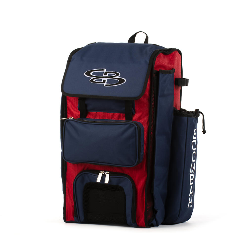  elitestrike softball gear bag with multiple compartments