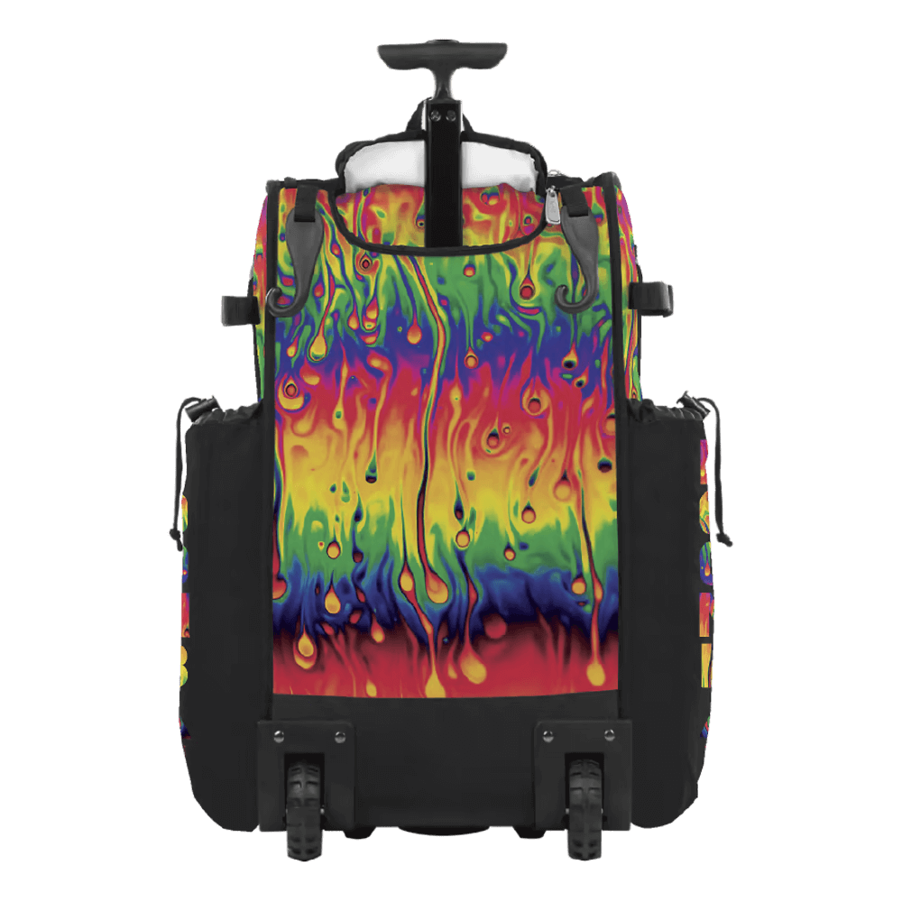  elitestrike softball gear bag with multiple compartments